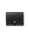 Petit porte-monnaie Montblanc Meisterstück en cuir noir