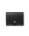 Petit porte-monnaie Montblanc Meisterstück en cuir noir