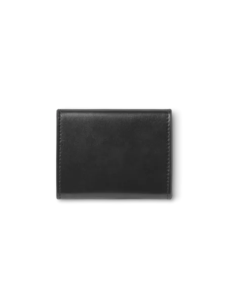 Petit porte-monnaie Montblanc Meisterstück en cuir noir