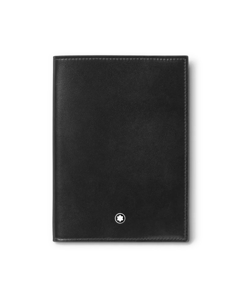 Montblanc Meisterstuck Passport Case in Black Leather