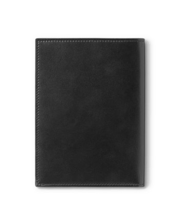 Custodia per Passaporto Montblanc Meisterstuck in Pelle Nera