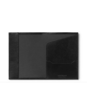 Custodia per Passaporto Montblanc Meisterstuck in Pelle Nera