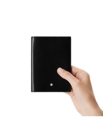 Custodia per Passaporto Montblanc Meisterstuck in Pelle Nera