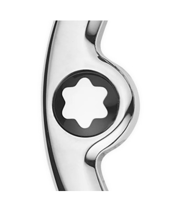 Montblanc Reversible Belt in Black Leather with 35 mm Horseshoe Buckle