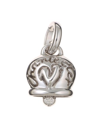 Chantecler Campanelle medium pendant in white gold and diamonds