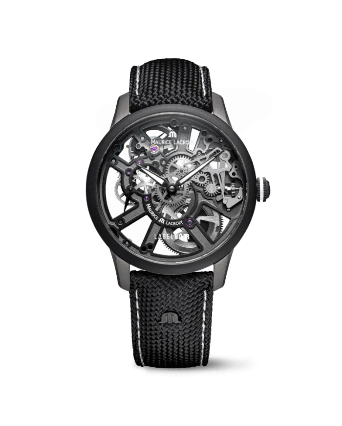Orologio Maurice Lacroix Masterpiece Skeleton Label Noir