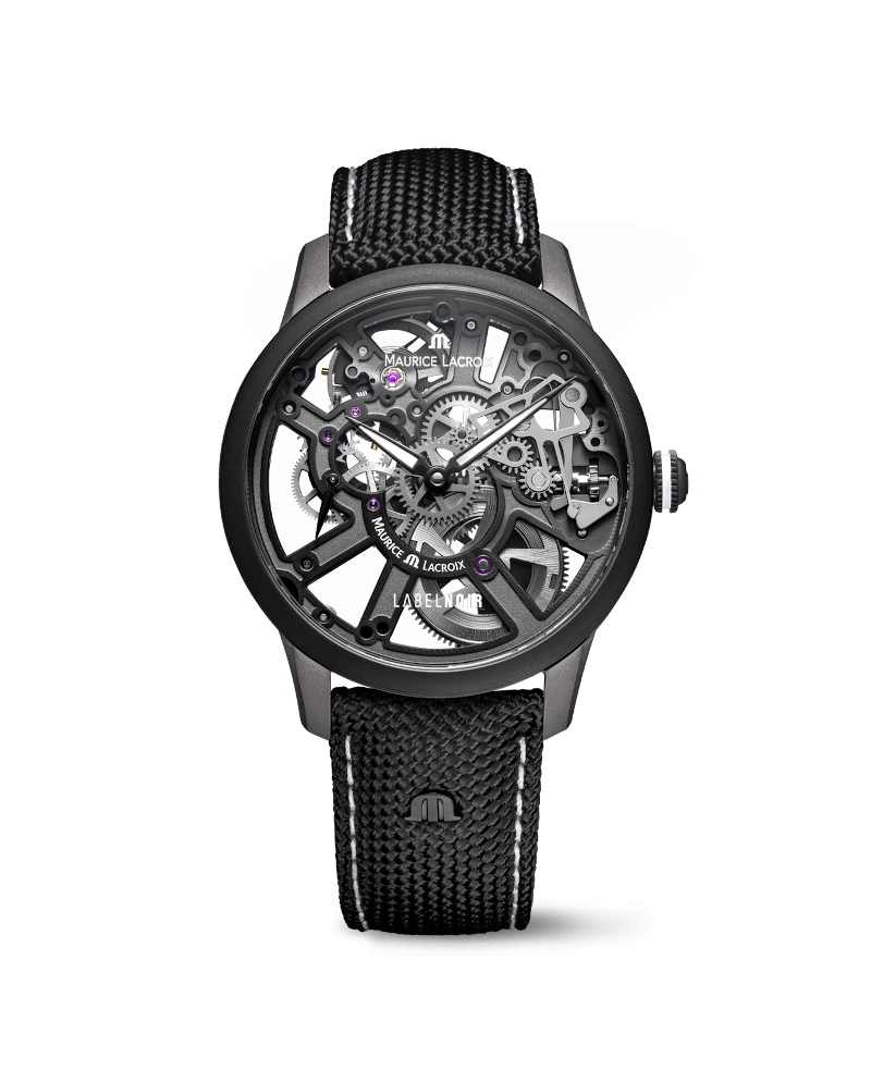 Montre Maurice Lacroix Masterpiece Squelette Label Noir