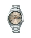 Orologio Seiko 5 Sports Quadrante Beige Cinturino in Acciaio