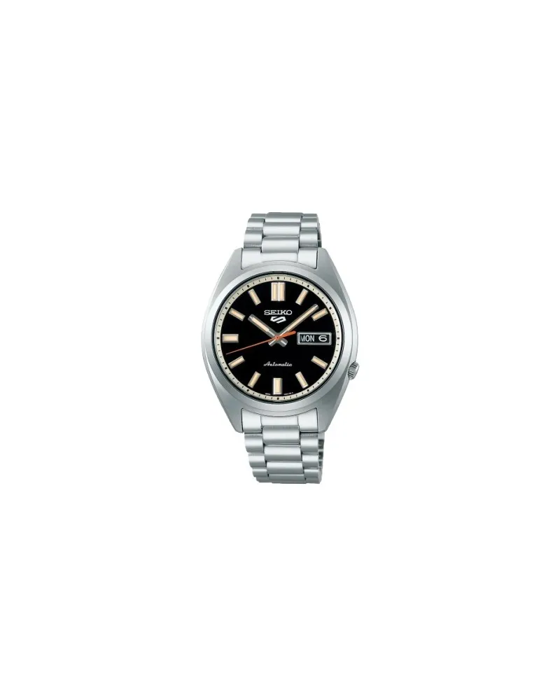 Orologio Seiko 5 Sports Quadrante Nero Cinturino in Acciaio