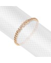 Crivelli Groumette Bracelet in Rose Gold with "Amore" Diamonds