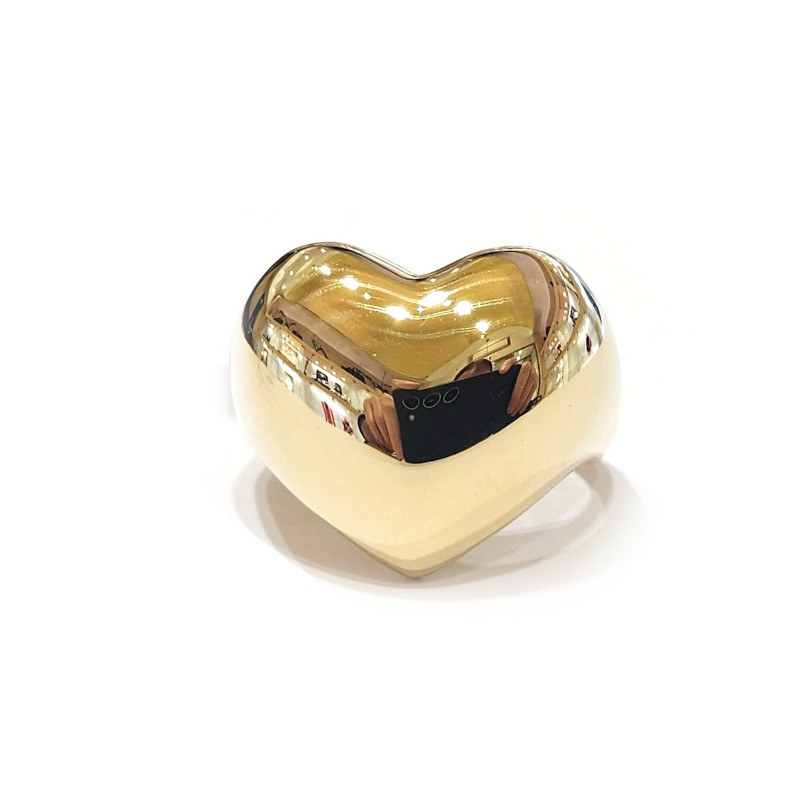 Casella Gioielli Ring in Yellow Gold Heart