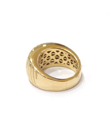 Anello a Fascia Casella Gioielli in Oro Giallo