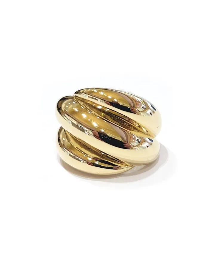 Anello Casella Gioielli in Oro Giallo