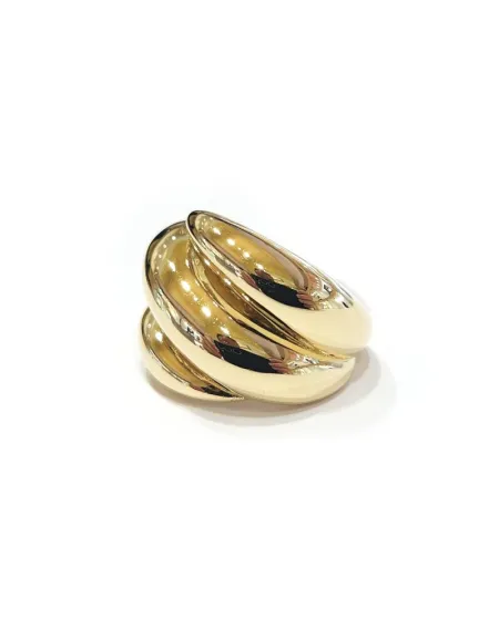 Casella Gioielli ring in yellow gold