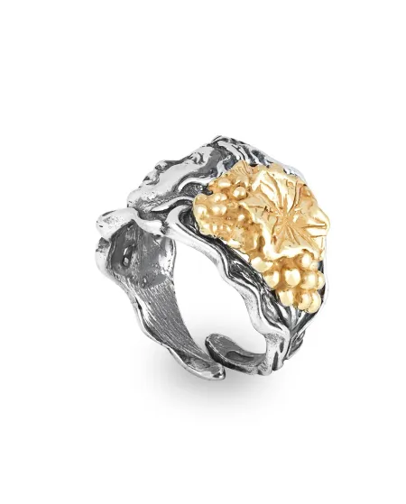 Gerardo Sacco September Month Ring in Silver
