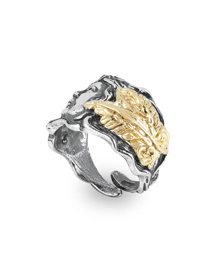 Gerardo Sacco June Month Ring in Silver