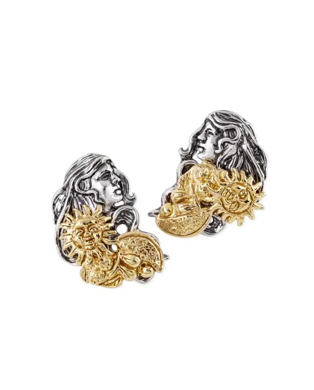 Gerardo Sacco Boucles d'oreilles du mois d'août en argent