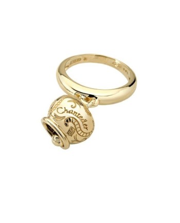 Petite bague Chantecler Capri avec Campanella en or rose 9 carats