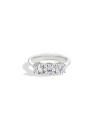 Recarlo Anniversary Trilogy Ring in White Gold and Diamonds 0.88 ct