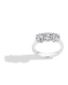 Anello Trilogy Recarlo Anniversary in Oro Bianco e Diamanti 0,88 ct
