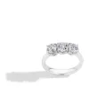 Bague Trilogie Anniversaire Recarlo en Or Blanc et Diamants 0,88 ct