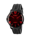 U-Boat Darkmoon 44 Red Glass watch