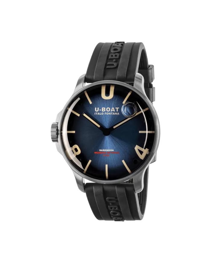 Orologio U-Boat Darkmoon 44 Blue SS Soleil