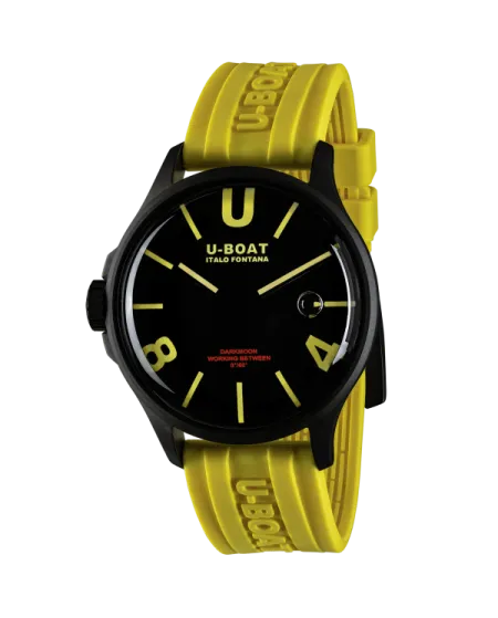 U-Boat Darkmoon 44mm BK Yellow Pvd. Watch