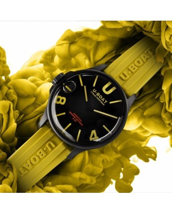 Montre U-Boat Darkmoon 44 mm BK jaune Pvd.