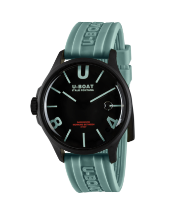 Montre U-Boat Darkmoon 44 mm BK aigue-marine Pvd.
