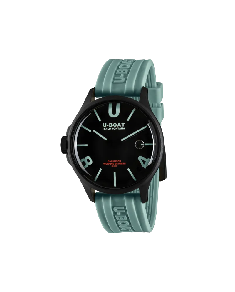 Orologio U-Boat Darkmoon 44mm BK Acquamarine Pvd Orologio U-Boat Darkmoon 44mm BK Acquamarine Pvd