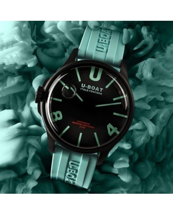 U-Boat Darkmoon 44mm BK Aquamarine Pvd. Watch