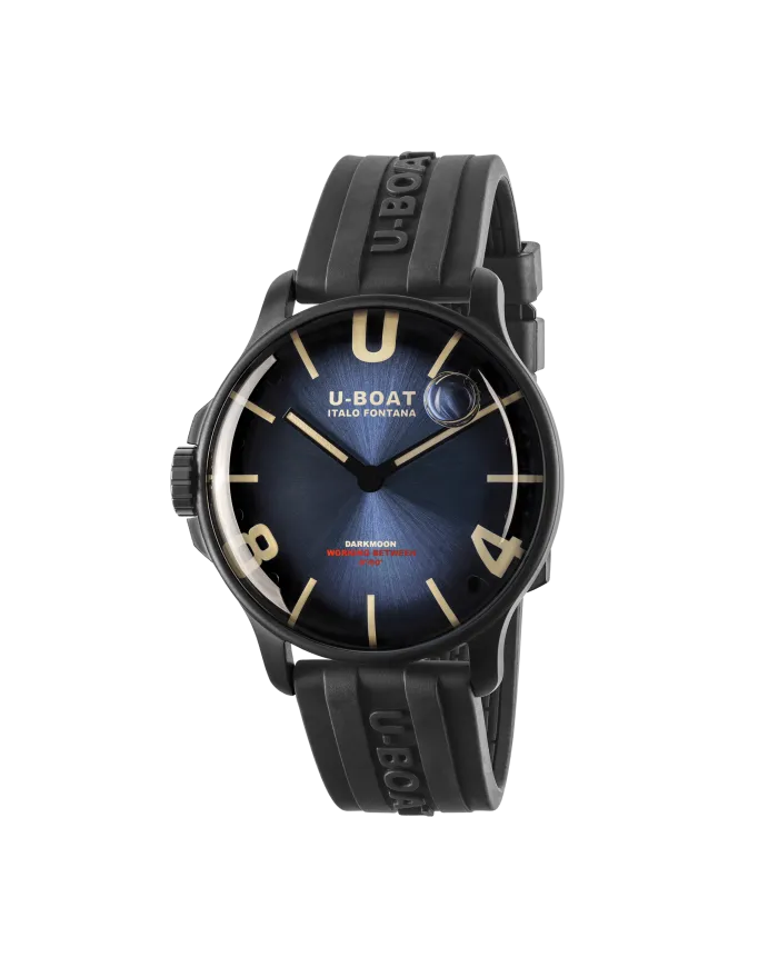 Montre U-Boat Darkmoon 44 Bleu Pvd Soleil