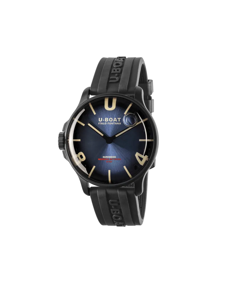 Montre U-Boat Darkmoon 44 Bleu Pvd Soleil