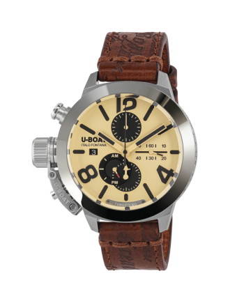 Chronographe U-Boat Classic 45 mm tungstène CAS2