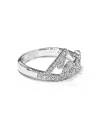 Anello Crivelli Love in Oro Bianco con Diamanti