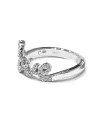 Anello Crivelli Love in Oro Bianco con Diamanti