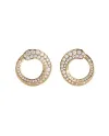 Crivelli Like Slim earrings in Rose Gold and Diamonds