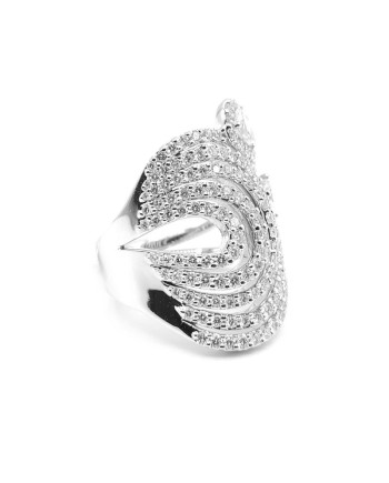 Anello Crivelli in Oro Bianco e Diamanti