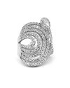 Crivelli Ring in White Gold and Diamonds