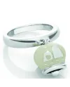 Chantecler Et voilà Campanella double face ring in silver and enamel