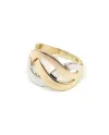 Bague Casella Gioielli en Or Tricolore
