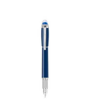 Penna Stilografica Montblanc Starwalker Blue Planet con Pennino in Oro