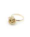 Casella Gioielli Ring in Yellow Gold with Knot