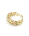 Casella Gioielli Multistrand Ring in Yellow Gold