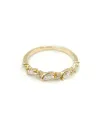 Bague Crivelli en or jaune et diamants