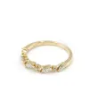 Anello Crivelli in Oro Giallo e Diamanti