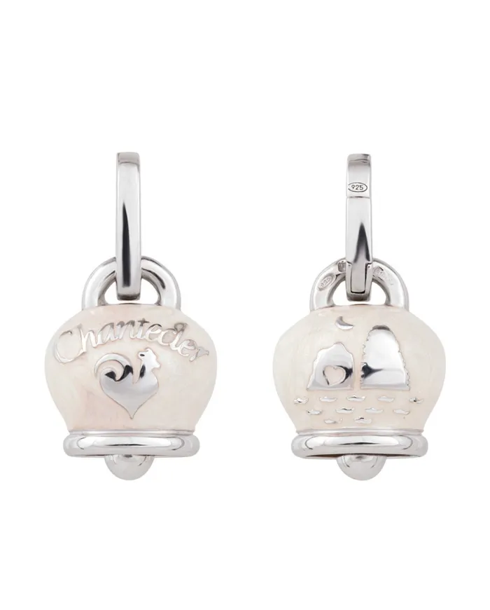 Chantecler Et voilà Pendentif cloche moyen en argent émaillé