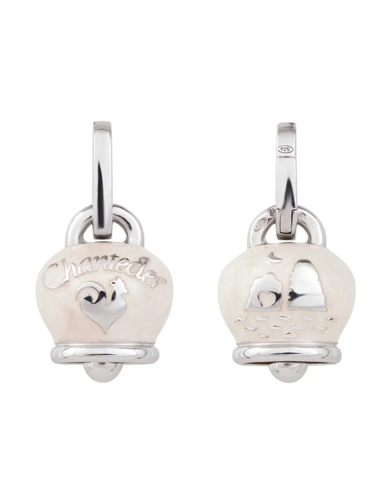 Chantecler Et voilà Ciondolo Campanella media in argento con smalto