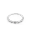 Crivelli Ring in White Gold with Spheres and Diamonds